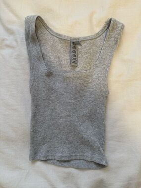 Skims Ribbed Cropped Tank